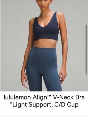 Lululemon Align V neck bra